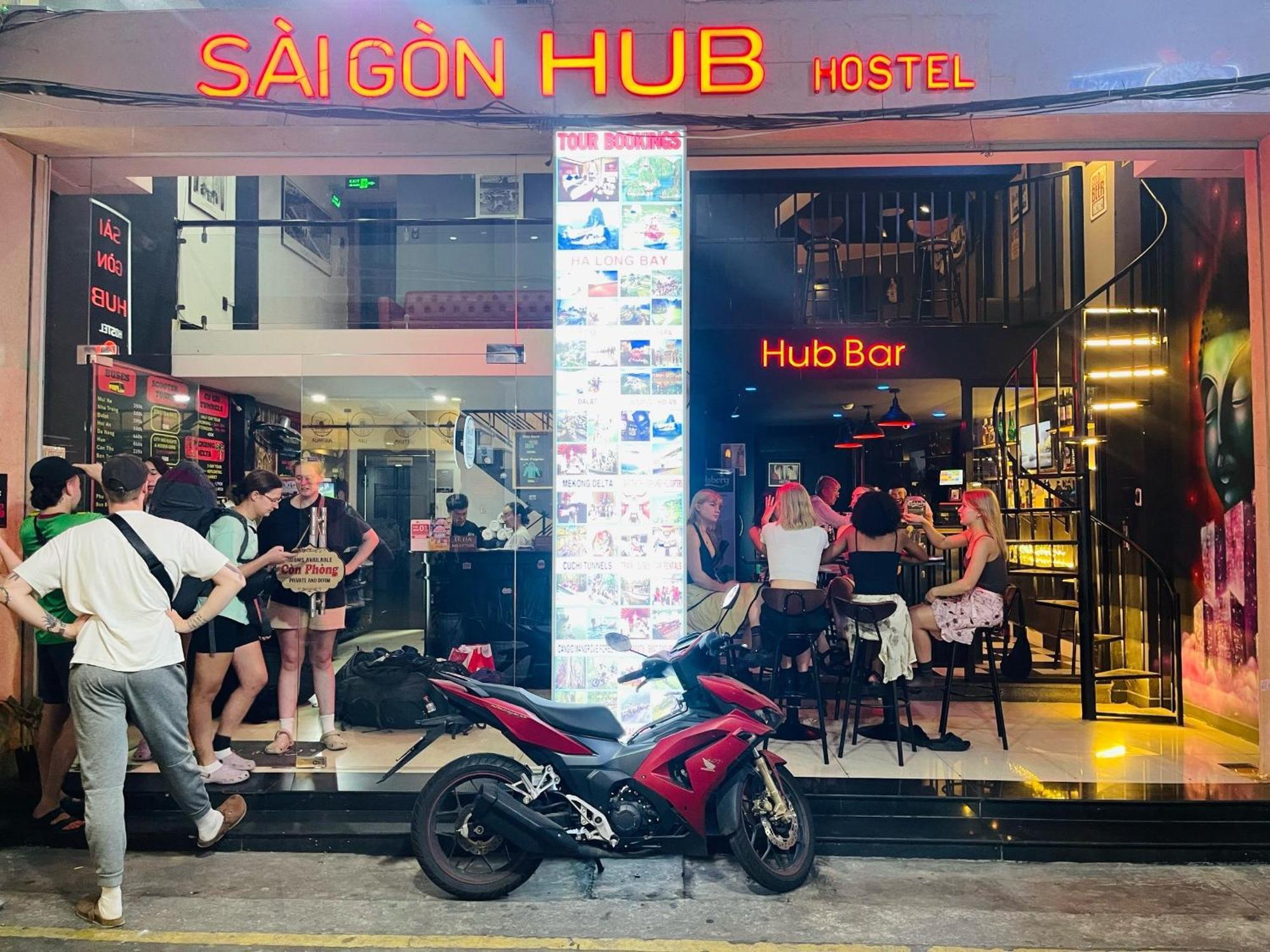 Saigon Hub Hostel Хошимин Экстерьер фото